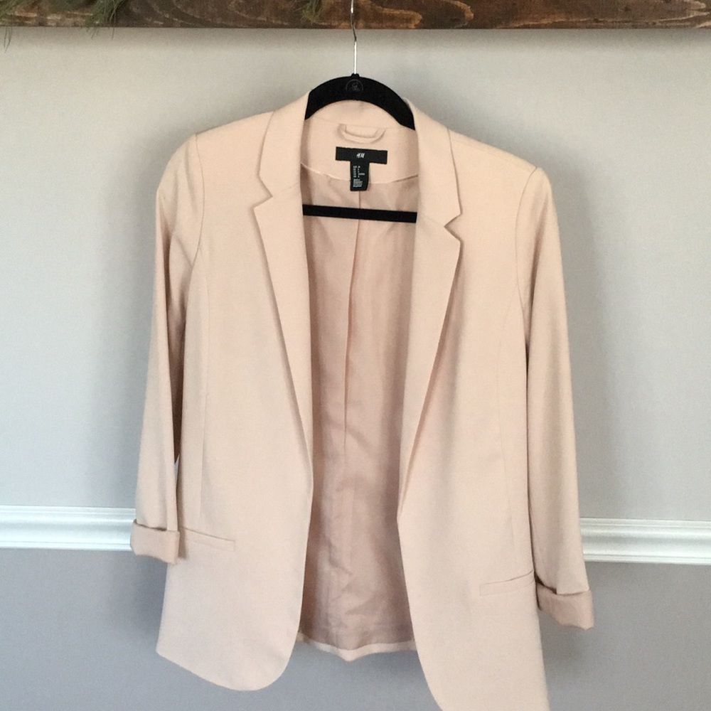 3/4 casual blazer